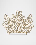Image 1 of 3: John-Richard Collection Botanical Fire Screen