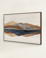 Image 3 of 3: "Boundless Peaks" Framed Giclee by Richard Ryder, 62" x 42"
