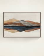 Image 1 of 3: "Boundless Peaks" Framed Giclee by Richard Ryder, 62" x 42"