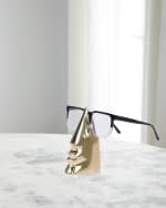 Image 2 of 2: John-Richard Collection Brass Ridges Sculpture