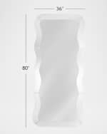 Image 4 of 4: Katherine Noble by BMC Winnie 80" Floor Mirror