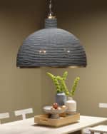 Image 4 of 5: Jamie Young Big Sur 36" 3-Light Pendant