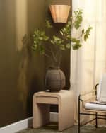Image 3 of 4: Jamie Young Scalloped Wall Sconce