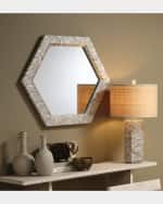 Image 2 of 4: Jamie Young Academy Hexagon Wall Mirror
