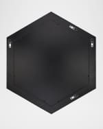 Image 3 of 4: Jamie Young Academy Hexagon Wall Mirror
