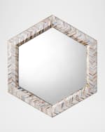 Image 1 of 4: Jamie Young Academy Hexagon Wall Mirror