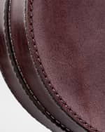 Image 3 of 3: Jamie Young Quadrant 34" Round Wall Mirror