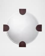 Image 1 of 3: Jamie Young Quadrant 34" Round Wall Mirror