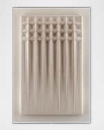 Image 1 of 2: John-Richard Collection "Faceted Fabric" Textural Wall Art