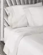 Image 2 of 4: Sferra Carlotta Flat Sheet, KING