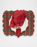 Image 4 of 5: Kim Seybert Holiday Threads Placemat