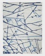 Image 7 of 7: Exquisite Rugs Mystic Hand-Tufted Navy Rug, 12' x 15'