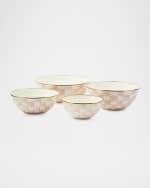 Image 5 of 5: MacKenzie-Childs Rosy Check Enamel Everyday Bowl, Extra Large