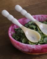 Image 3 of 5: Beatriz Ball Resin Rio Bubble Salad Servers, Set of 2