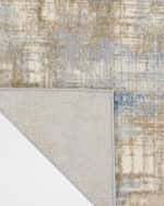Image 5 of 5: Calvin Klein Rush Blue/Beige Power-Loomed Rug, 10' x 14'