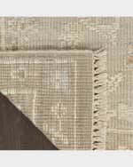 Image 5 of 6: Nourison Whispers Taupe Hand-Knotted Rug, 8' x 10'
