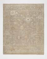 Image 1 of 6: Nourison Whispers Taupe Hand-Knotted Rug, 8' x 10'