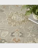 Image 4 of 6: Nourison Whispers Taupe Hand-Knotted Rug, 9' x 12'
