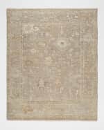 Image 1 of 6: Nourison Whispers Taupe Hand-Knotted Rug, 9' x 12'