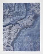 Image 1 of 5: Nourison Prismatic Blue Hand-Tufted Rug, 5' x 8'