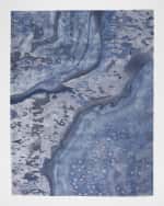Image 1 of 5: Nourison Prismatic Blue Hand-Tufted Rug, 8' x 10'