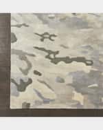 Image 3 of 6: Nourison Prismatic Blue Hand-Tufted Rug, 12' x 15'