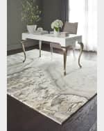 Image 5 of 6: Nourison Prismatic Blue Hand-Tufted Rug, 12' x 15'