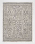 Image 1 of 7: Nourison Lynx Gray/Blue Power-Loomed Rug, 10' x 14'