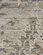 Image 5 of 7: Nourison Lynx Taupe Power-Loomed Rug, 10' x 14'