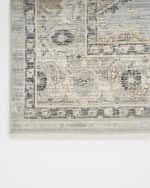 Image 3 of 7: Nourison Lynx Light Blue Power-Loomed Rug, 10' x 14'