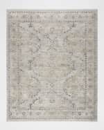 Image 1 of 7: Nourison Lynx Light Blue Power-Loomed Rug, 10' x 14'