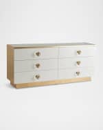 Image 1 of 7: Julia Buckingham for Global Views London 6-Drawer Dresser
