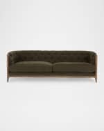 Image 2 of 7: Four Hands Ellsworth Tufted Sofa, 91"