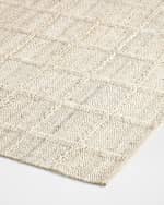 Image 2 of 5: Four Hands Grid Hand-Woven Jute Rug, 8' x 10'