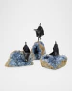 Image 2 of 2: John-Richard Collection Cloaked Figure Sculpture on Kyanite I