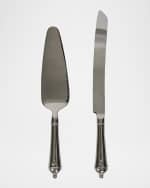 Image 1 of 3: Juliska Berry & Thread Polished Cake Knife and Server Set