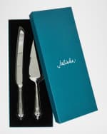 Image 3 of 3: Juliska Berry & Thread Polished Cake Knife and Server Set