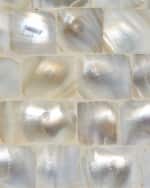 Image 3 of 3: Jamie Young Preston 30" Mother of Pearl Table Lamp