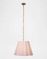Image 1 of 3: Jamie Young Scalloped 24" Hanging Pendant