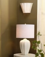 Image 3 of 4: Jamie Young Scalloped Wall Sconce