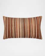Image 4 of 4: Elaine Smith Lush Velvet Lumbar Pillow, 12" x 20"