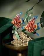 Image 2 of 6: Jay Strongwater Simone & Jacques Swimming Angel Fish