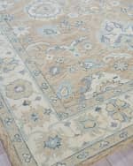 Image 3 of 7: Exquisite Rugs Claremont Hand-Tufted Oushak Rug, 10' x 14'