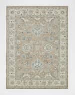 Image 1 of 8: Exquisite Rugs Claremont Hand-Tufted Oushak Rug, 12' x 15'