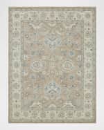 Image 1 of 7: Exquisite Rugs Claremont Hand-Tufted Oushak Rug, 6' x 9'