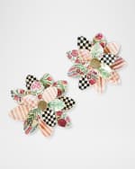 Image 3 of 3: MacKenzie-Childs Rosy Meadow Small Wall Decor