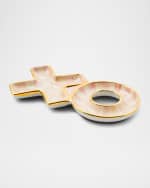 Image 2 of 3: MacKenzie-Childs Rosy XO Dish