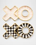 Image 3 of 3: MacKenzie-Childs Rosy XO Dish