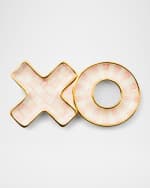 Image 1 of 3: MacKenzie-Childs Rosy XO Dish