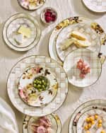 Image 5 of 5: MacKenzie-Childs Wild Rose White Salad Plate